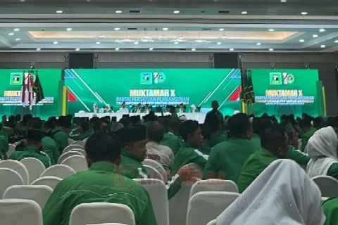 Suasana sidang tata tertib Muktamar PPP di Ancol Jakarta. Foto: istimewa