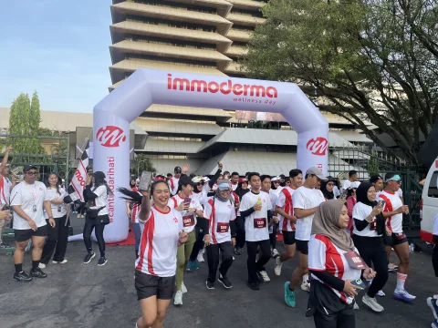Fun Run Immoderma di Semarang. (dok Imoderma)