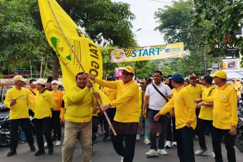 Dukung Gerakan Hidup Sehat, Mohammad Saleh: Kegiatan Partai Golkar Sentuh Masyarakat