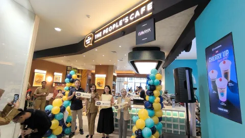 ISMAYA Group resmi membuka gerai pertama The People’s Cafe di Semarang yang berlokasi di Pollux Mall Paragon Semarang lantai Ground. (dok Alan Henry)