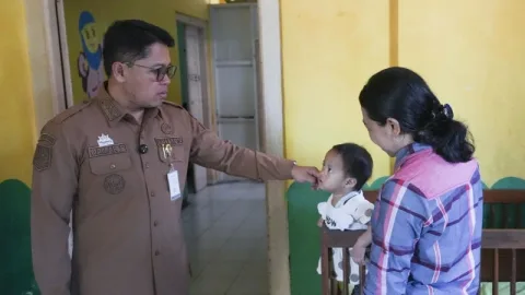 Wali Kota Magelang Damar Prasetyono saat inspeksi mendadak (sidak) ke lembaga pendidikan atau Tempat Penitipan Anak (TPA) di wilayah Kota Magelang, Jawa Tengah, Selasa (12/5/2026) pagi. Foto: dokumentasi