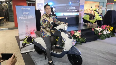 CEO PT Indomobil Emotor Internasional, Pius Wirawan. (dok Alan Henry)