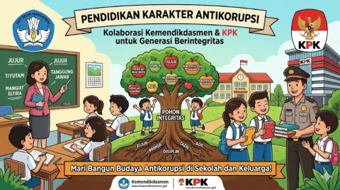 Tak Cukup Penegakan hukum, Berantas Penyakit Karakter Lewat Pendidikan Antikorupsi