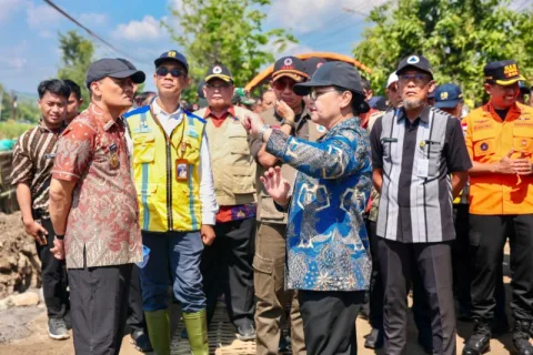 Koordinasi Lintas Sektor, Pemerintah Siapkan Normalisasi Sungai Plumbon dan Huntara