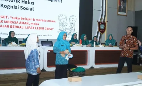 Dampingi Anak Masa Transisi dari TK ke SD, PKK Kabupaten Cilacap Dorong Ekosistem Pendidikan