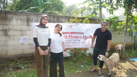 Iduladha 2026, Immoderma Tebar Kepedulian Lewat Program Berbagi 20 Ekor Kambing Kurban