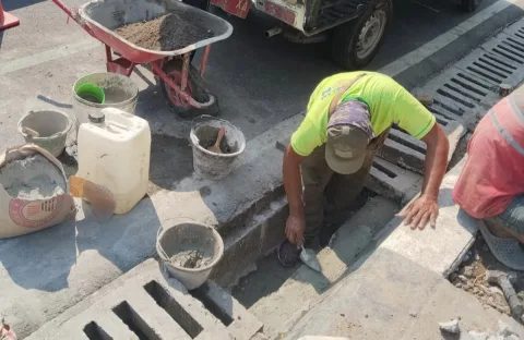 Wali kota Agustina Percepat Penataan Drainase Simpang Lima, Warga Lebih Nyaman Beraktivitas Saat Musim Hujan