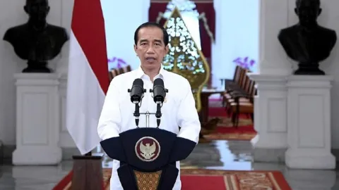Jokowi akan memanggil calon menteri Kabinet Indonesia Maju untuk diperkenalkan kepada masyarakat sebelum reshuffle kabinet. (ANTARA/LINGKAR.CO)