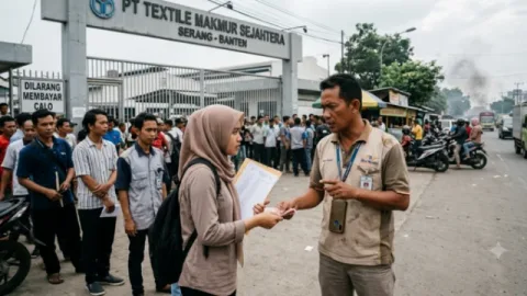 Disnaker, Kejari dan Polres Serang Datangi Perusahaan, Petakan Praktik Pungli Percaloan Tenaga Kerja