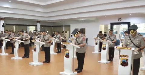 44 Perwira Menengah Polda Jateng Dimutasi, Berikut Daftar Lengkap Pejabat yang Bergeser