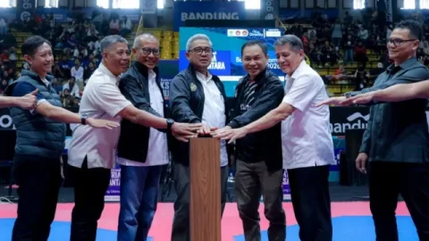 Seri IV Kejuaraan Taekwondo di Bandung, Farhan Ingatkan Budaya Olahraga Lahirkan Atlet