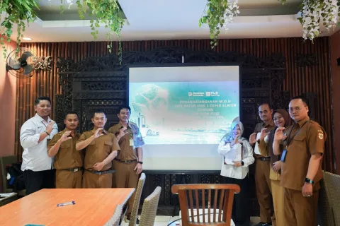 PLN Icon Plus dan SMK Batur Jaya 1 Ceper Perkuat Kelas Industri