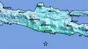 Gempa Magnitudo 4,5 Mengguncang Pacitan Jawa Timur