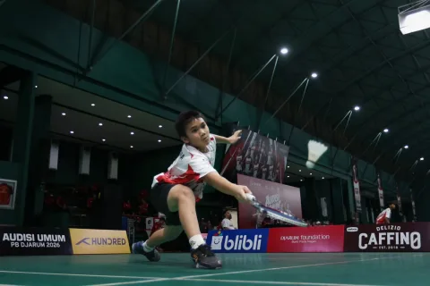 Semangat Bertanding Ikut Jadi Penilaian dalam Audisi Umum PB Djarum 2026