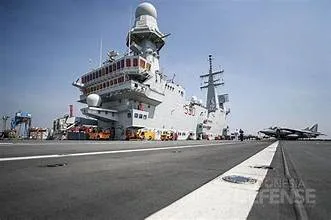 Kapal Induk Asal Italia Akan Tiba di Jakarta dan Membantu Menangani Karhutla