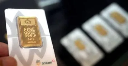 Harga Emas Antam Turun Anjlok Selama 3 Hari Berturut-turut