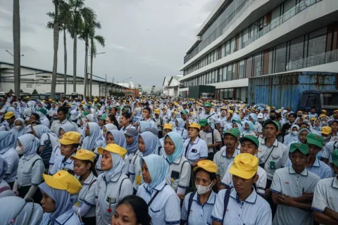 PHK Pabrik Tekstil di Boyolali Akibatkan Ratusan Pekerja Dirumahkan