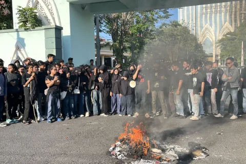 Demo Diutarakan Mahasiswa UIN Sunan Ampel Surabaya ada 8 Tuntutan