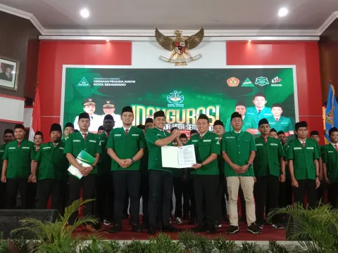 Inaugurasi PC GP Ansor Kota Semarang, Teguhkan Kemandirian Kader dan Perkuat Kolaborasi Ketahanan Pangan