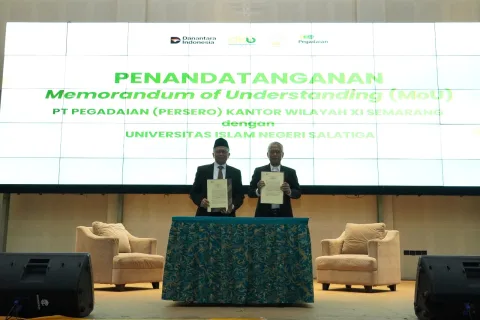 Pegadaian Gandeng UIN Salatiga Lewat MoU, Mahasiswa Didorong Melek Keuangan dan Siap Masuk Dunia Kerja