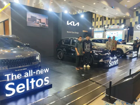 Kia Hadirkan Seltos, Carens dan Sonet di GIIAS Semarang 2026, Ada Hadiah Tab A11+ untuk Pembeli
