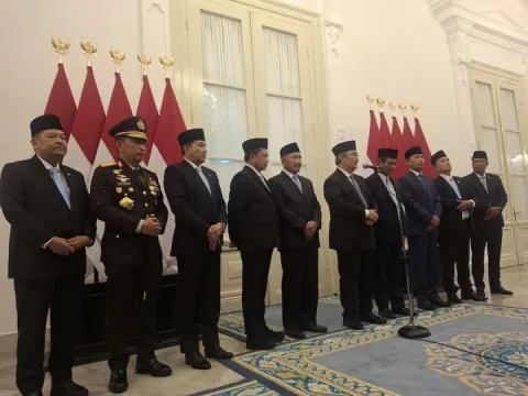 Listyo Sigit Resmi Dilantik Sebagai Kepala Kantor Staf Kepresidenan