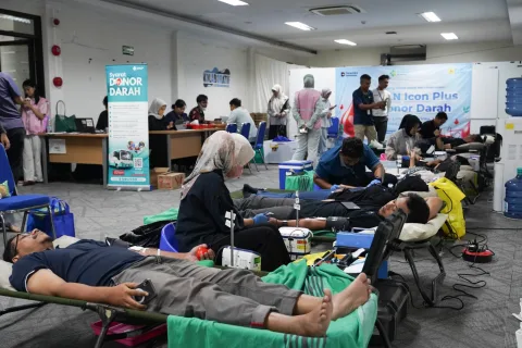 PLN Icon Plus Kumpulkan 81 Kantong Darah, TJSL Jadi Wujud Kepedulian Kemanusiaan