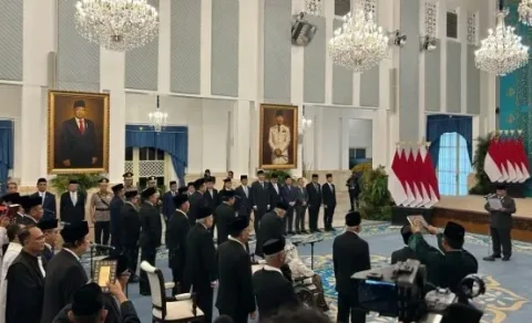 Prabowo Lantik Susunan Baru Wantimpres, Pratikno Jadi Ketua