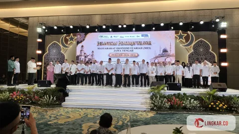 226 Pengurus MES Jateng Dilantik, Ekonomi Syariah Dibidik Jadi Kekuatan Baru