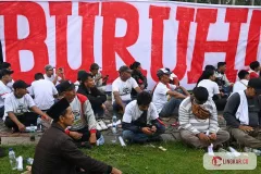 Demo Buruh Terus Dilakukan Demi Mengawal Tuntutan Buruh Sesuai Hak nya