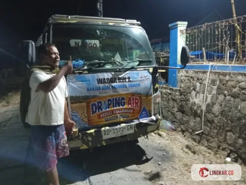BAGANA Sragen Angkut 271.500 Liter Air untuk Warga yang Kekeringan
