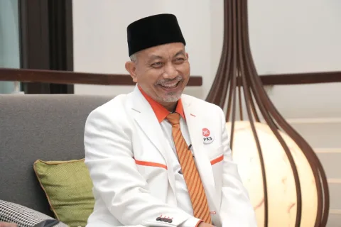Presiden PKS Ahmad Syaikhu. (ANTARA/LINGKAR.CO)