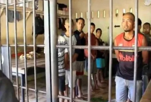 Beberapa Manusia Berada di Dalam Penjara di Rumah Bupati Langkat, Terbit Rencana Perangin Angin. ISTIMEWA/Lingkar.co
