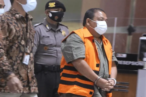 Bupati nonaktif Langkat, Terbit Rencana Perangin Angin. ISTIMEWA/Lingkar.co