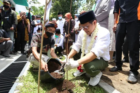 Wakil Ketua DPR RI Bidang Korkesra Abdul Muhaimin Iskandar (Gus Muhaimin). Billy/LINGKAR.CO