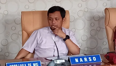 Anggota DPRD Pati, Narso. (Arif Febriyanto/Lingkar.co)