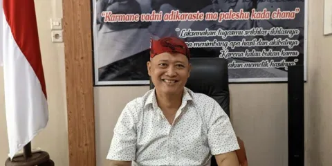 Ketua DPRD Demak, Sri Fahrudin Bisri Slamet. (Tomi Budianto/Lingkar.co)