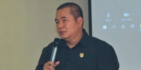 POTRET: Ketua DPRD Kudus, Masan. (Ihza Fajar/Lingkar.co)