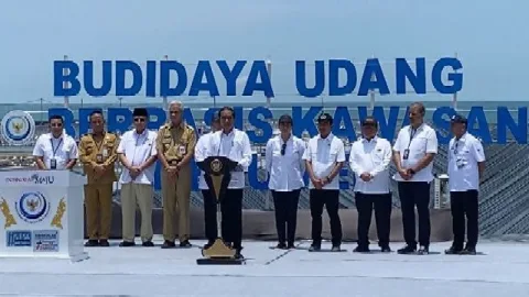 Peresmian tambak