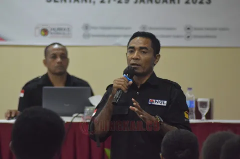 Nasarudin Sili Luli (Komisioner Bawaslu Kabupaten Jayapura)