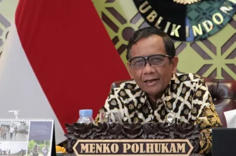 Menko Polhukam, Mahfud MD. Foto: Instagram