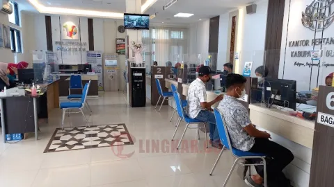 Kabag TU ATR:BPN Blora, Taufiq Hidayat. Foto Lilik Yuliantoro:Lingkar.co