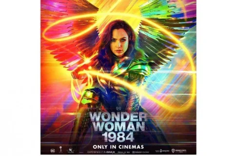 Poster film Wonder Woman 1984. (ANTARA/LINGKAR.CO)