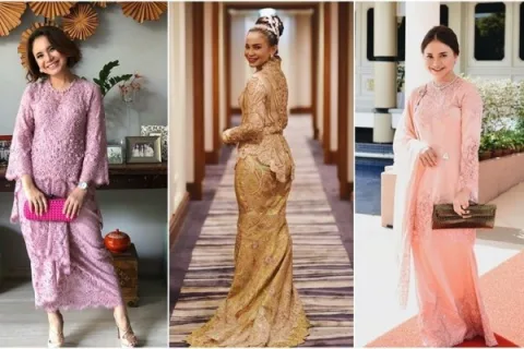 Rossa dalam balutan busana kebaya modern. (ANTARA/LINGKAR.CO)