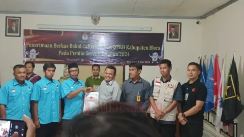 Foto : konferensi pers DPD Partai Gelora (Lilik Yuliantoro)