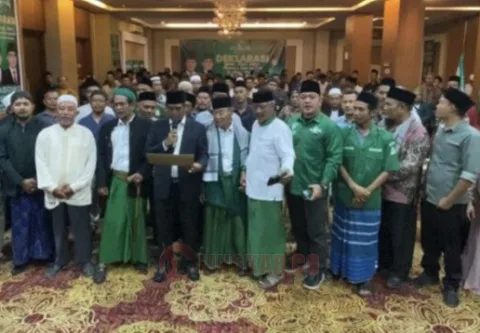 Atasnamakan PWNU Riau Deklarasikan Prabowo-Gibran. Foto: Istimewa.
