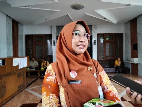Kabid Paud dan Dikmas Disdikbud Pati, Endang Sri Mulyani. Miftahus Salam/Lingkar.co