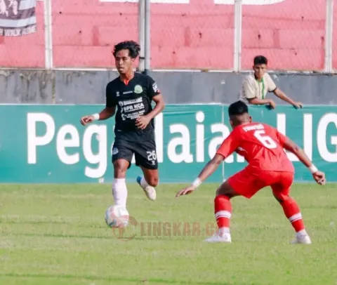 Persipa Pati saat menghadapi Sulut United, Sabtu (27/1/2024). Foto: Dokumentasi.