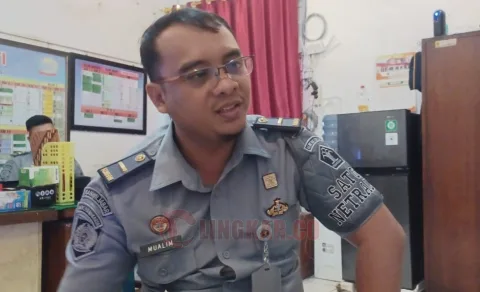 Kepala Kesatuan Pengamanan Lembaga Pemasyarakatan Kelas IIB Pati, Mualim. Foto: Miftahus Salam/Lingkar.co