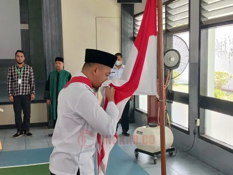 Napiter ikrar setia NKRI di Lapas Pati, Rabu (3/4/2024). Foto: Miftahus Salam/Lingkar.co